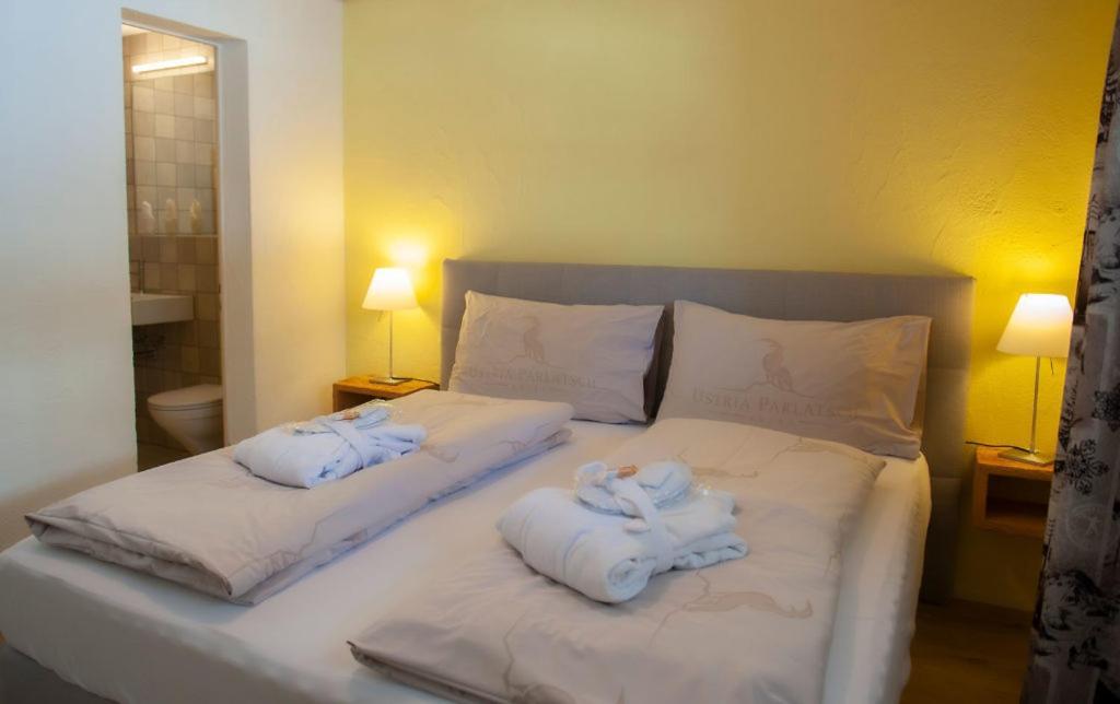Hotel Ustria Parlatsch Trin Exteriér fotografie